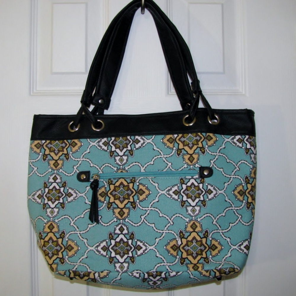 Large Turquoise Tote